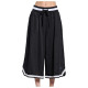 Bodytalk Γυναικείο παντελόνι Wide Leg Perforated 7/8 Pants